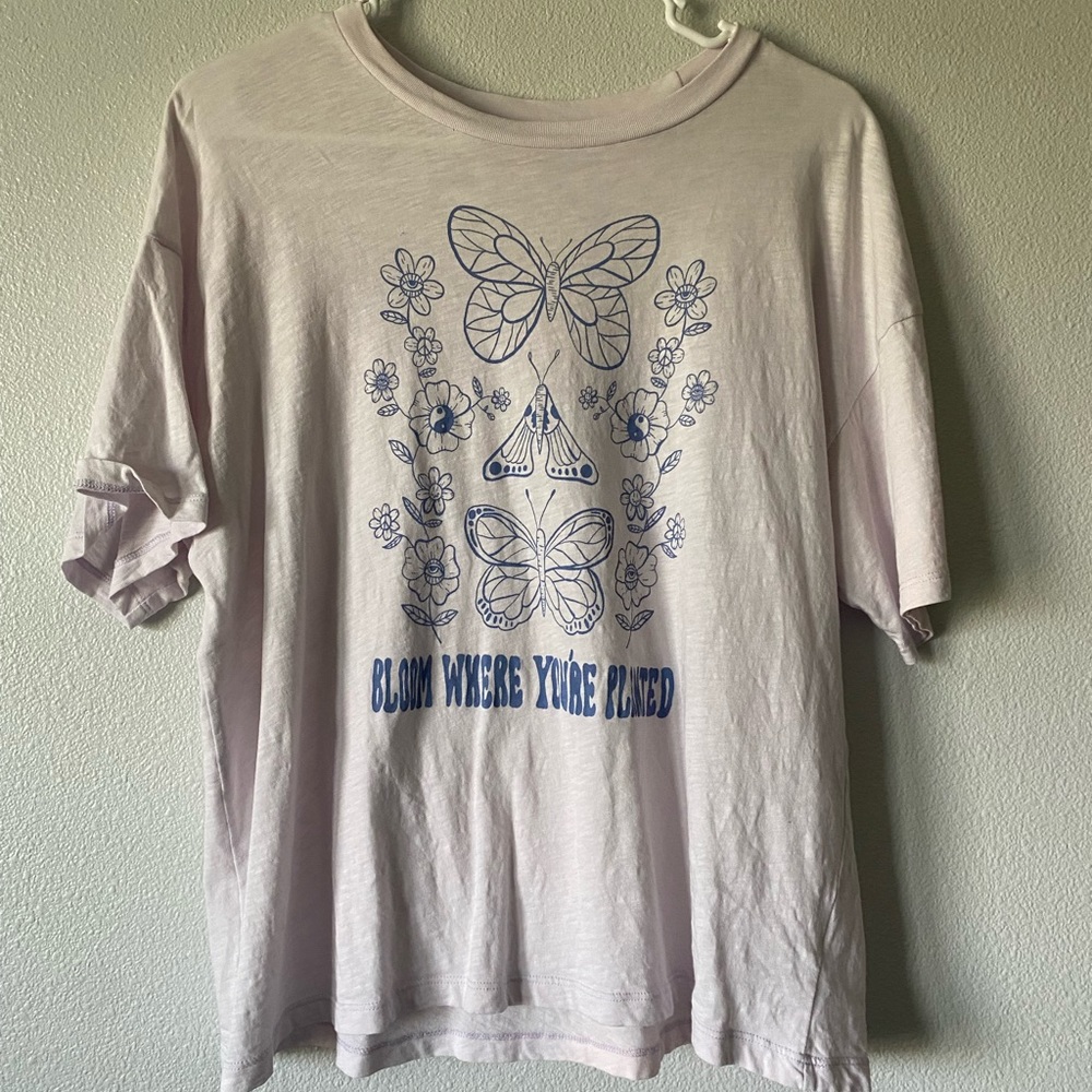 American Eagle cropped tee
